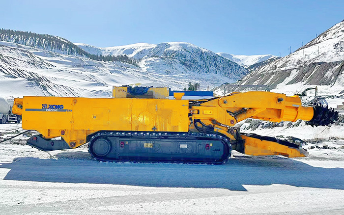 F10硬巖，徐工EBZ260單日掘進破9米！