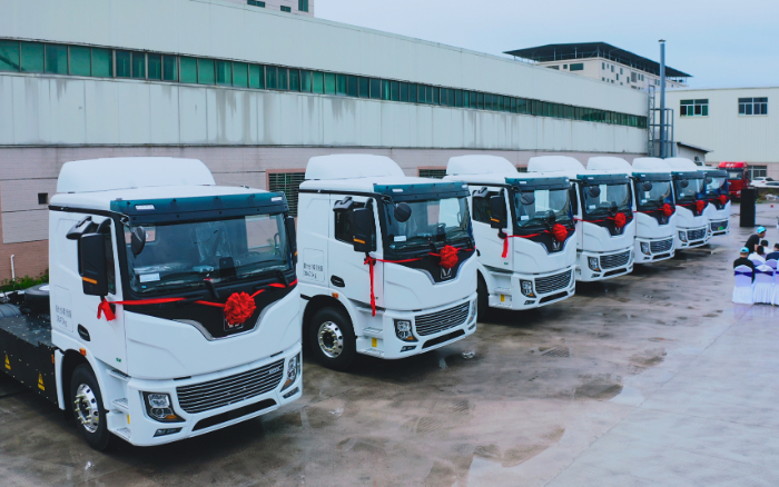 預(yù)見“梅”好！百臺徐工底置充電牽引車奔赴廣東梅州