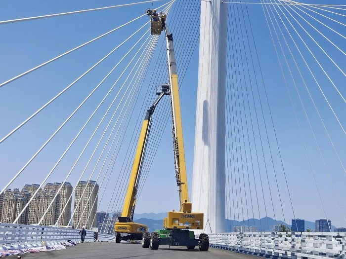 穩(wěn)如磐石！XGS70K毫米級守護博士大橋“生命線”！