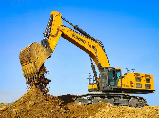 徐工礦用挖掘機XE1050——重載高效，百噸王者！