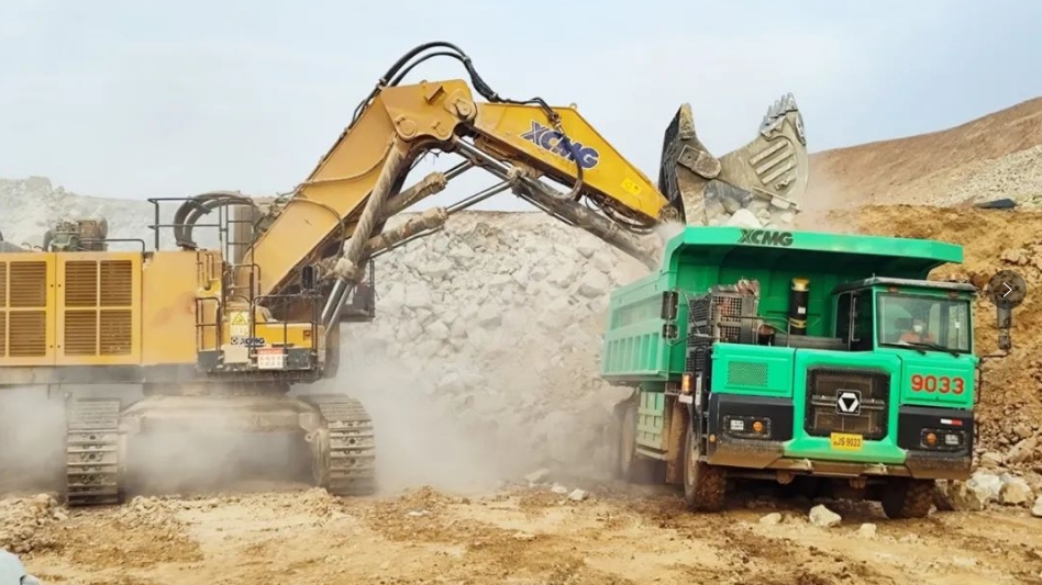 綠色高效+駐礦服務，徐工礦山機械真給力！