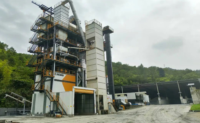 徐工瀝青站助力浙江道路養護工程